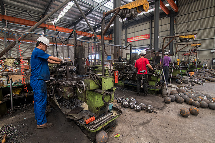 侯马网架配件车间